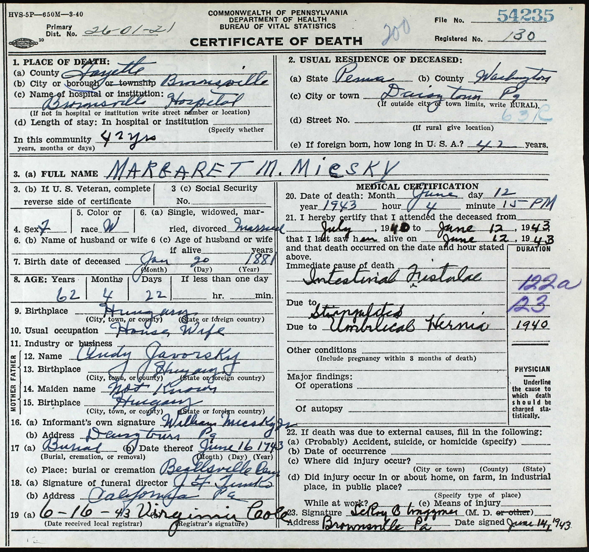 Margaret M. Micsky